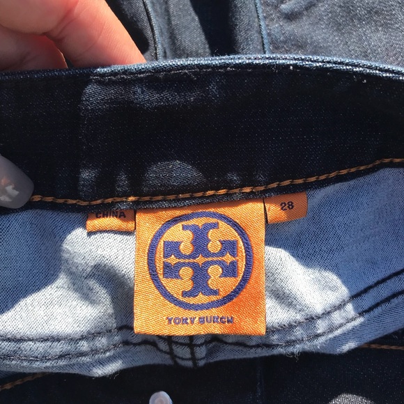 Tory Burch Legging Skinny JeAns 👖Dark Wash - Picture 4 of 7